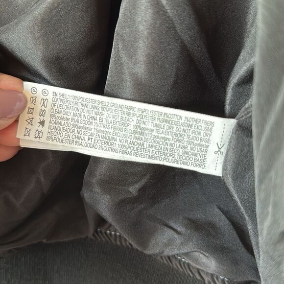 Hello Kitty X Forever 21 Varsity Bomber Faux Leather Jacket - Picture 16 of 16